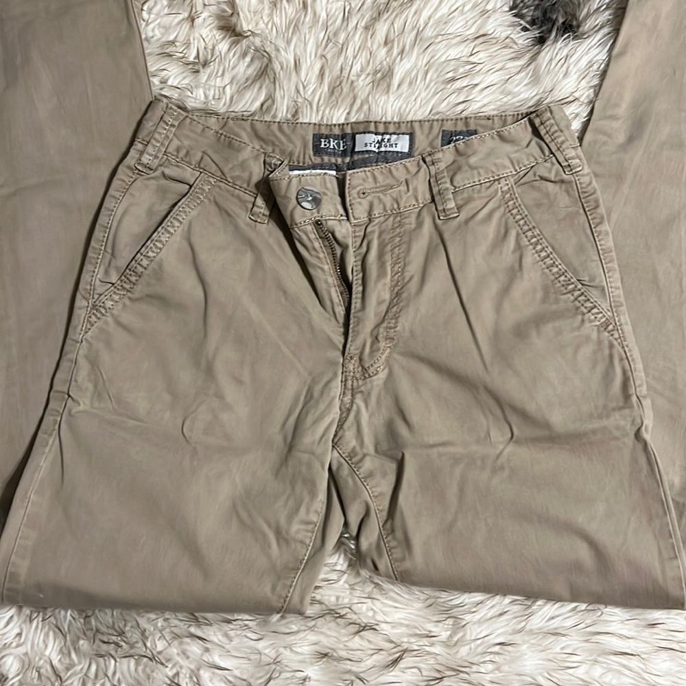 Men’s BKE Jake Straight leg khaki pants size 27S